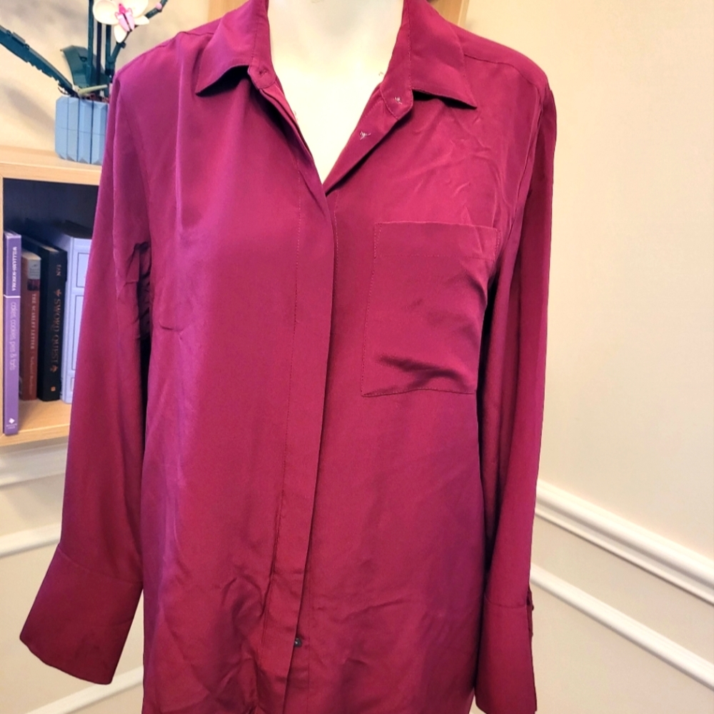 Banana long button down